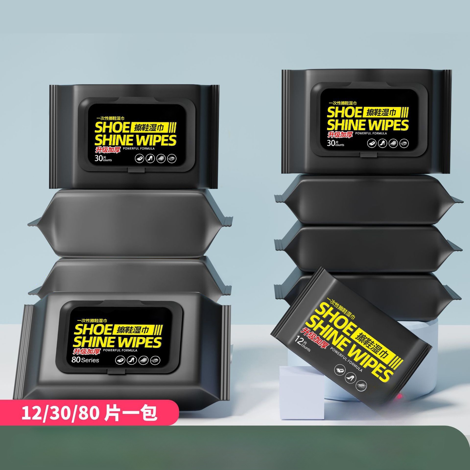 Sneaker Care Wipes - Tek Kullanımlık Ayakkabı Temizleme Mendilleri Taşınabilir