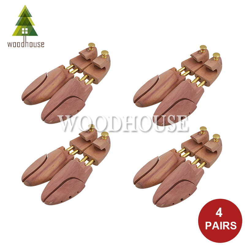 Shoe Tree Cedar - 4'lü Paket Erkek ve Kadın İkiz