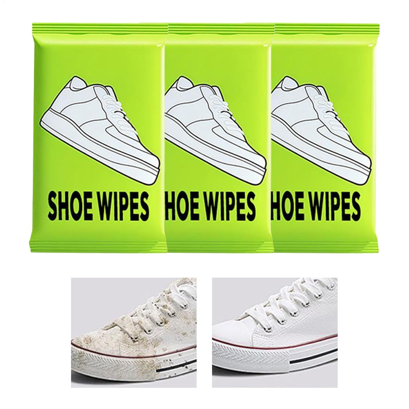 Sneaker Care Wipes - 3'lü Paket Ayakkabı Hızlı Temizleme Mendilleri