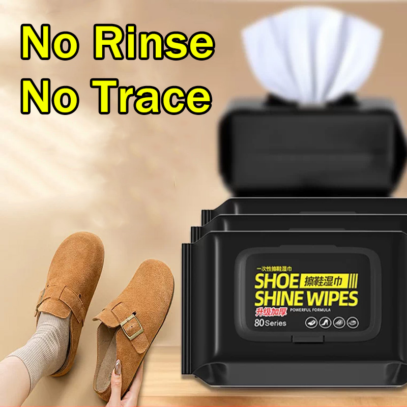 Sneaker Care Wipes - Tek Kullanımlık Güçlü Ayakkabı Temizleme Bezleri,