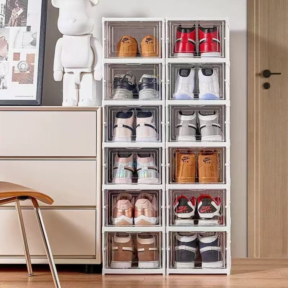 Sneaker Case - Toz Geçirmez 6 Katmanlı Katlanabilir Ayakkabı